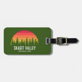 Provinciepark Skagit Valley Bagagelabel (Voorkant horizontaal)