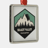 Provinciepark Skagit Valley Metalen Ornament (Rechts)
