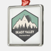 Provinciepark Skagit Valley Metalen Ornament (Links)