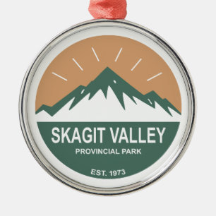 Provinciepark Skagit Valley Metalen Ornament