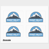 Provinciepark Skagit Valley Rechthoekige Sticker (Vel)