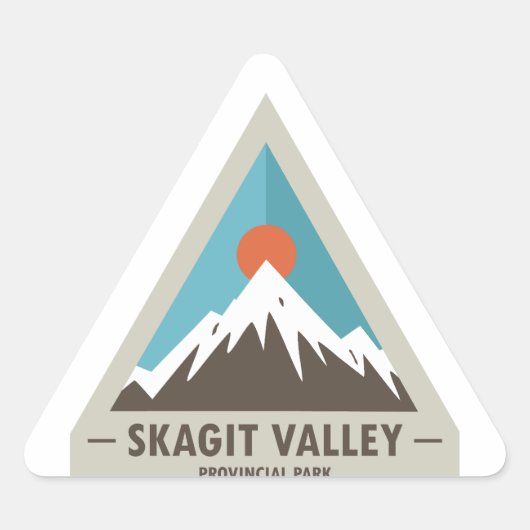 Provinciepark Skagit Valley Sticker (Voorkant)