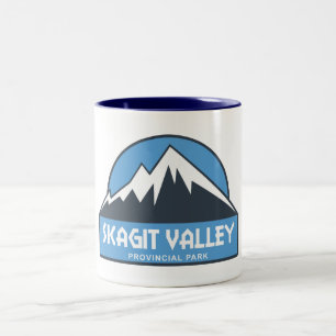 Provinciepark Skagit Valley Tweekleurige Koffiemok