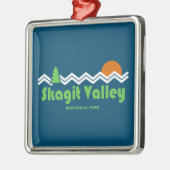 Provinciepark van de provincie Skagit Metalen Ornament (Links)