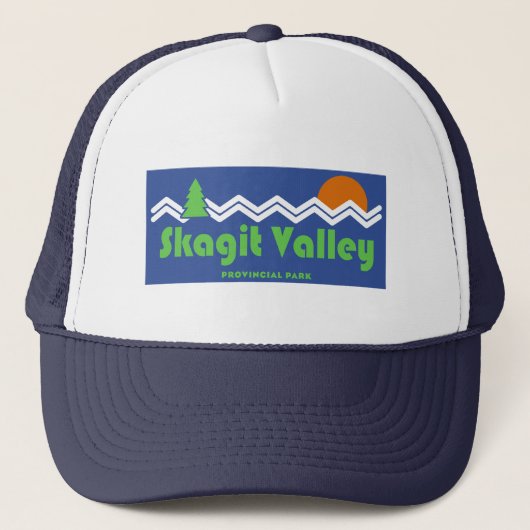 Provinciepark van de provincie Skagit Trucker Pet (Voorkant)