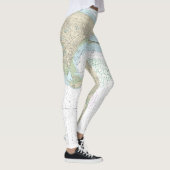 Provincietown Harbour Nautische kaart 13249 Leggings (Rechts)