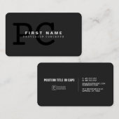 Provisieconcepten - Corporate Kaart Visitekaartje (Voorkant / Achterkant)