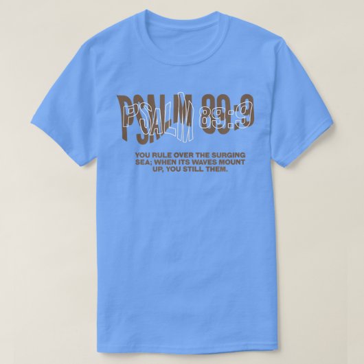 Provision of Grace, The Psalm 899 T-shirt (Design voorkant)