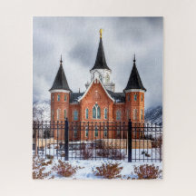 Provo City Center LDS Temple Puzzle, puzzels