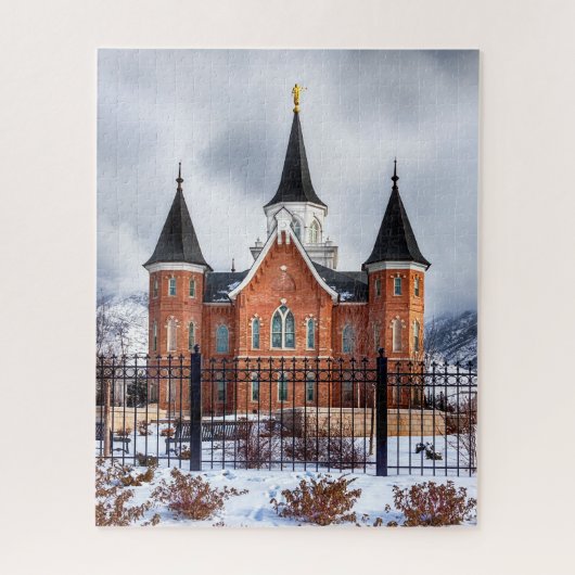 Provo City Center LDS Temple Puzzle, puzzels (Verticaal)