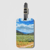Provo River Valley in het Uinta-gebergte Bagagelabel (Voorkant (verticaal))