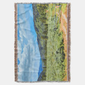 Provo River Valley in het Uinta-gebergte Deken (Voorkant Verticaal)