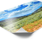 Provo River Valley in het Uinta-gebergte Foto Afdruk (Hoek)