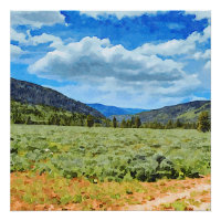 Provo River Valley in het Uinta-gebergte