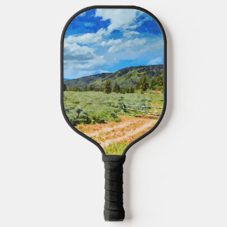 Provo River Valley in het Uinta-gebergte Pickleball Paddle