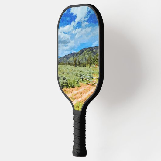 Provo River Valley in het Uinta-gebergte Pickleball Paddle (Links)