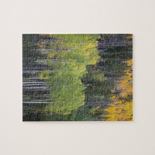 Provo rivier- en espenbomen legpuzzel (Horizontaal)