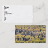 Provo rivier- en espenbomen visitekaartje (Voorkant / Achterkant)