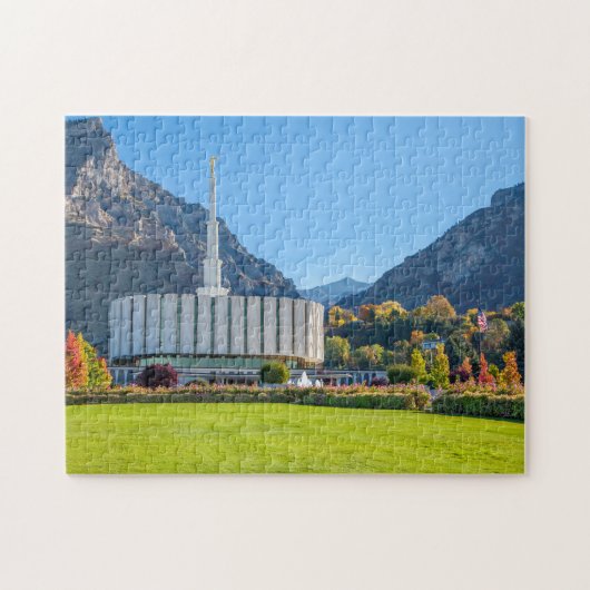 Provo Temple Puzzle Legpuzzel (Horizontaal)
