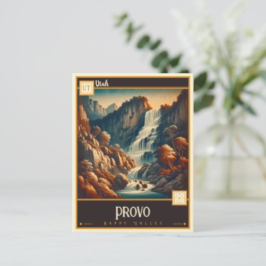 Provo, Utah |  Briefkaart (Staand voorkant)
