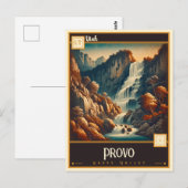 Provo, Utah |  Briefkaart (Voorkant / Achterkant)