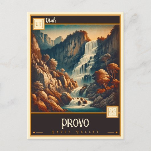 Provo, Utah |  Briefkaart (Voorkant)