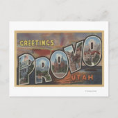 Provo, UtahLarge Letter ScenesProvo, UT 2 Briefkaart (Voorkant)