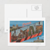Provo, UtahLarge Letter ScenesProvo, UT Briefkaart (Voorkant / Achterkant)