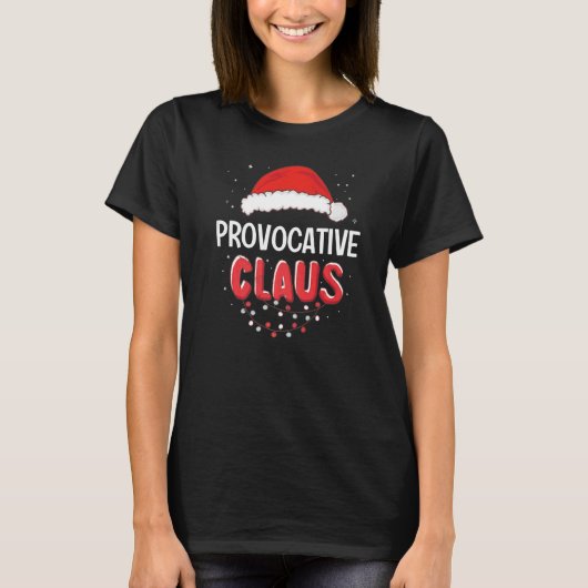 Provocerend kerstkerstkerstkerstkostuum t-shirt (Voorkant)