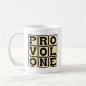 Provolone, Italiaanse kaas Koffiemok (Links)