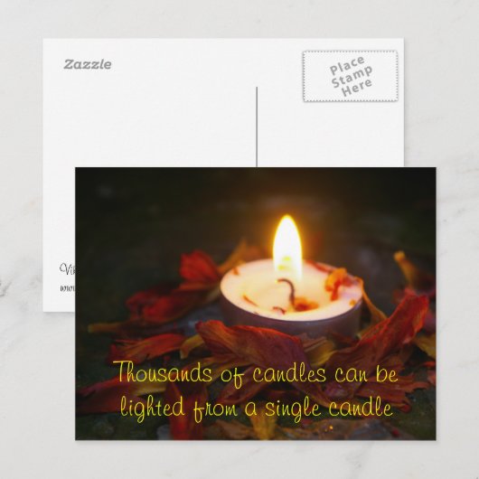 Provotie - Citaat Briefkaart (Voorkant / Achterkant)