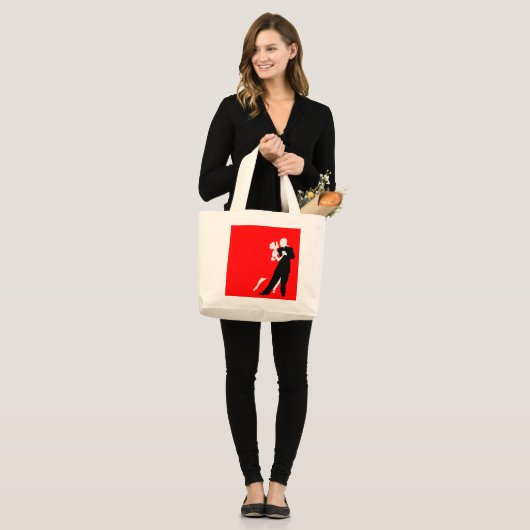 Provotie Grote Tote Bag (Voorkant (model))