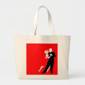 Provotie Grote Tote Bag (Voorkant)