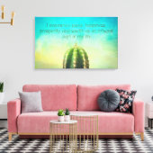 ProWelvaart Mantra Cactus Canvas Print (Insitu (Woonkamer))