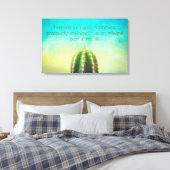 ProWelvaart Mantra Cactus Canvas Print (Insitu (Slaapkamer))
