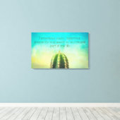 ProWelvaart Mantra Cactus Canvas Print (Insitu (Houten vloer))