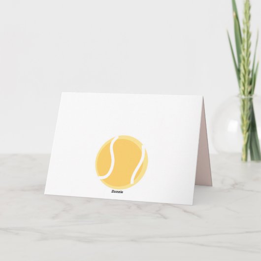 ProWenskaart van het Tennis van de papa het Kaart (Achterkant)