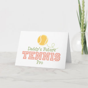 ProWenskaart van het Tennis van de papa het Kaart