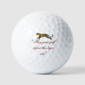Prowl Precision: Leopard-Print golfballen (Voorkant)