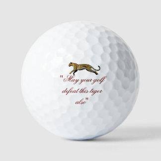 Prowl Precision: Leopard-Print golfballen