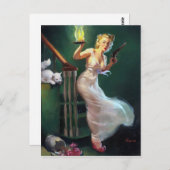 Prowler Pin Up Briefkaart (Voorkant / Achterkant)