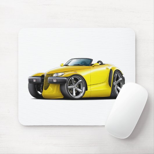 Prowler Yellow Car Muismat (Met muis)