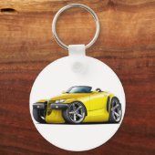 Prowler Yellow Car Sleutelhanger (Voorkant)