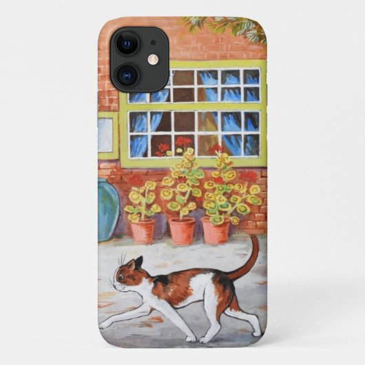 Prowling Cat, Louis Wain Case-Mate iPhone Case (Achterkant)