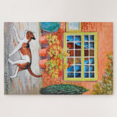 Prowling Cat, Louis Wain Legpuzzel (Horizontaal)