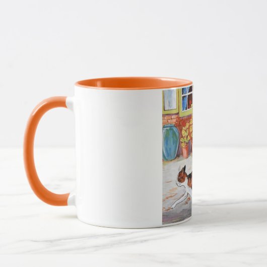 Prowling Cat, Louis Wain Mok (Links)