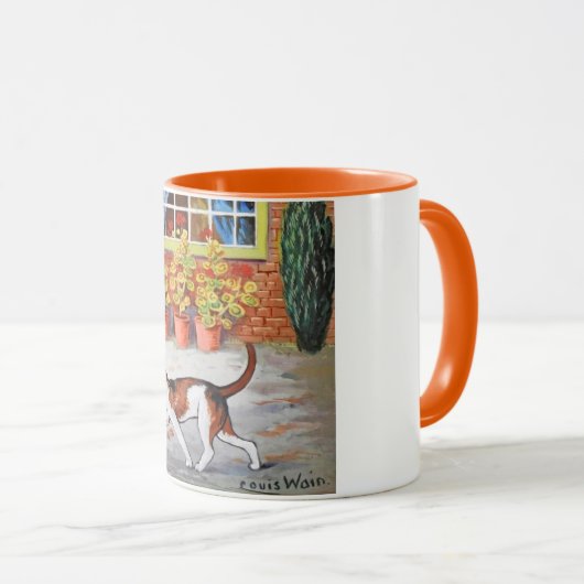 Prowling Cat, Louis Wain Mok (Voorkant rechts)