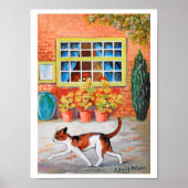 Prowling Cat, Louis Wain Poster (Voorkant)