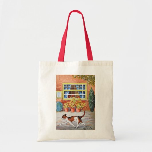 Prowling Cat, Louis Wain Tote Bag (Voorkant)