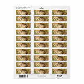 Prowling Cheetah Mailing Label (Full Sheet)